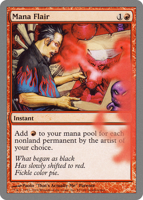 Mana Flair (UNH-081) - Unhinged