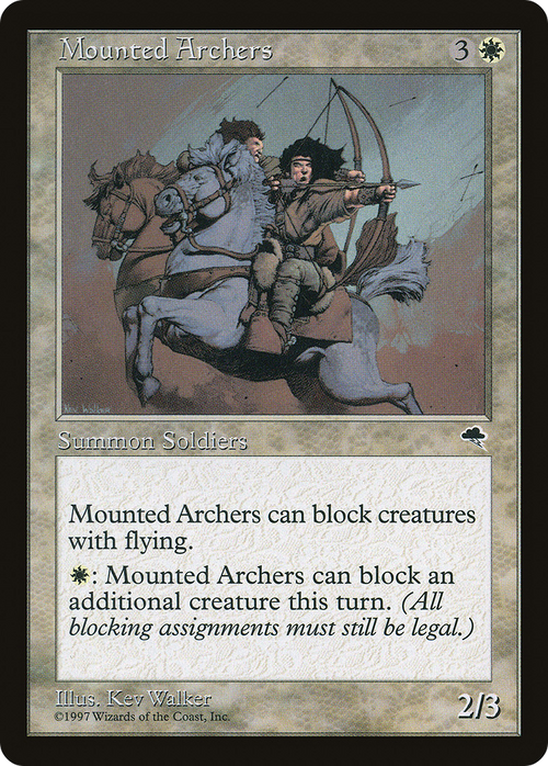 Mounted Archers (TMP-030) - Tempest