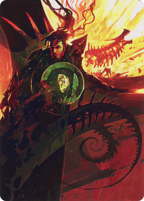 Mishra's Command // Mishra's Command (ABRO-033) - The Brothers' War Art Series (Borderless)