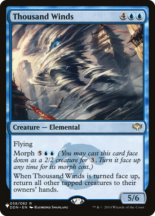 Thousand Winds (LIST-058/082) - The List