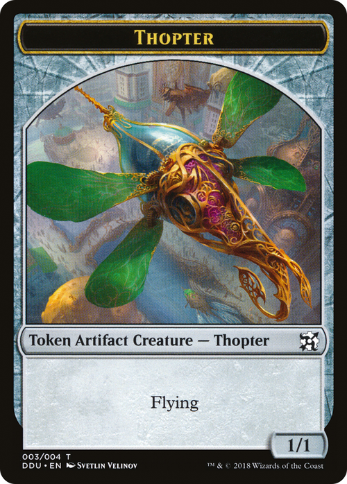 Thopter Token (003) (DDU-003) - Duel Decks: Elves vs. Inventors Tokens