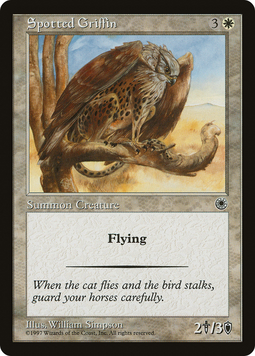 Spotted Griffin (POR-) - Portal