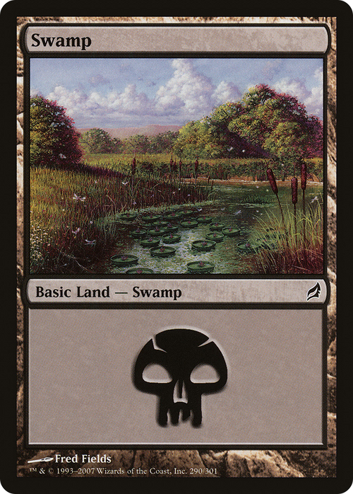 Swamp (290) (LRW-290) - Lorwyn Foil