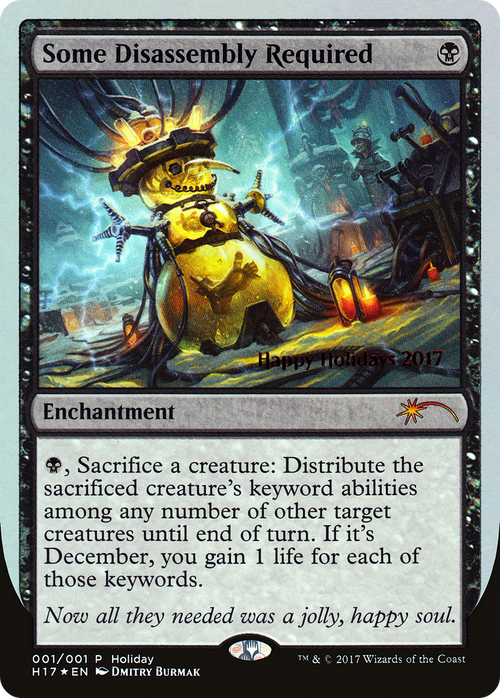 Some Disassembly Required (SPECIAL-017) - Happy Holidays Foil