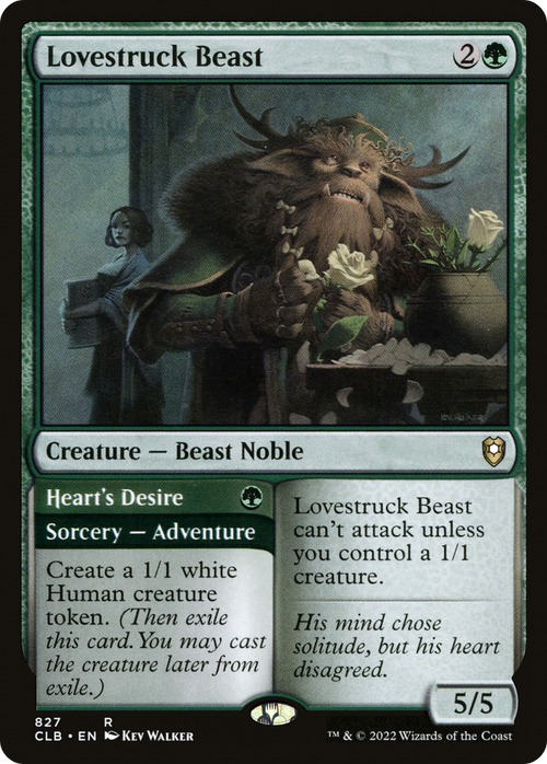 Lovestruck Beast (CLB-827) - Commander Legends: Battle for Baldur's Gate