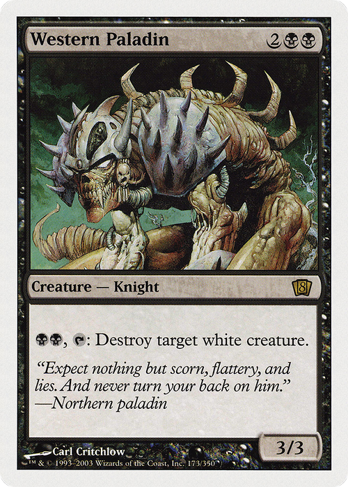 Western Paladin (8ED-173) - 8th Edition Foil