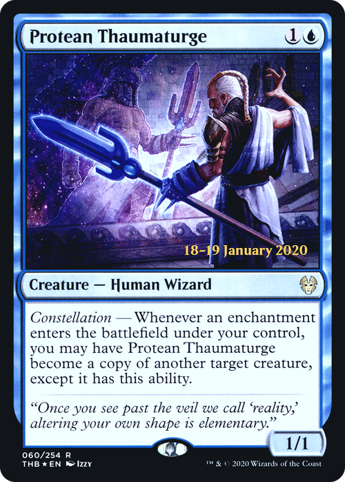 Protean Thaumaturge (PRE-60S) - Theros Beyond Death Promos Foil