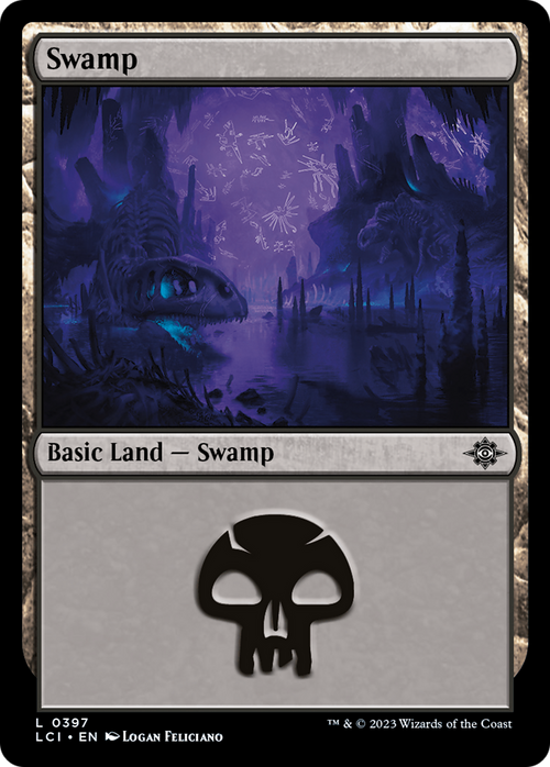 Swamp (0397) (LCI-397) - The Lost Caverns of Ixalan Foil