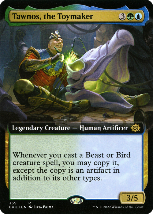 Tawnos, the Toymaker (Extended Art) (BRO-359) - The Brothers' War: (Extended Art)
