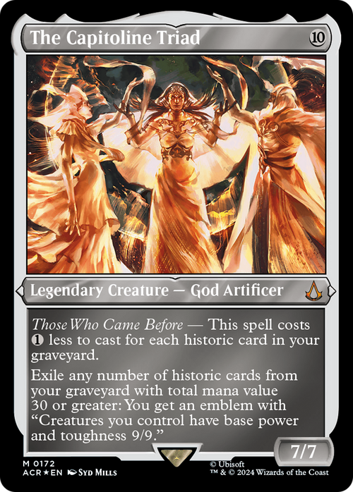 The Capitoline Triad (Foil Etched) (ACR-172) - Assassin's Creed Foil