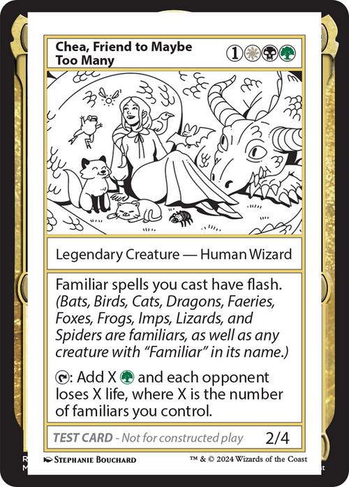 Chea, Friend to Maybe Too Many (MB2PC-) - Mystery Booster 2
