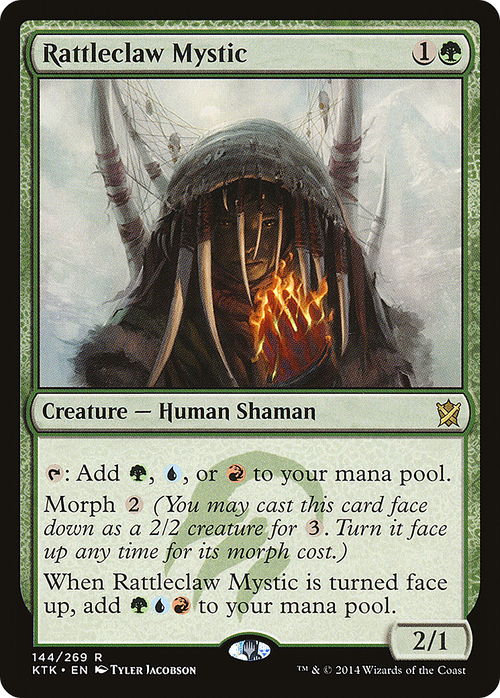 Rattleclaw Mystic (KTK-144) - Khans of Tarkir