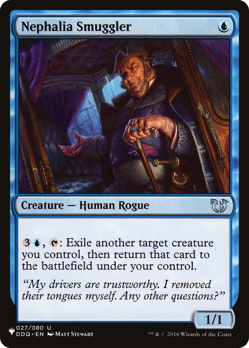 Nephalia Smuggler (LIST-DDQ-27) - The List