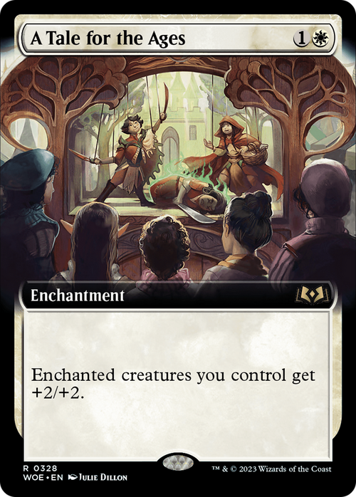 A Tale for the Ages (Extended Art) (WOE-328) - Wilds of Eldraine: (Extended Art)
