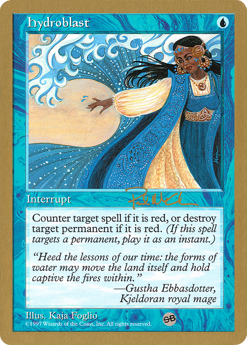 Hydroblast - 1997 Paul McCabe (5ED) (SB) (WCD-) - World Championship Decks 1997