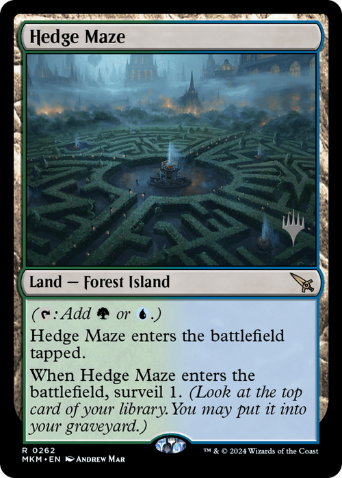 Hedge Maze (PPMKM-262) - Murders at Karlov Manor Promos