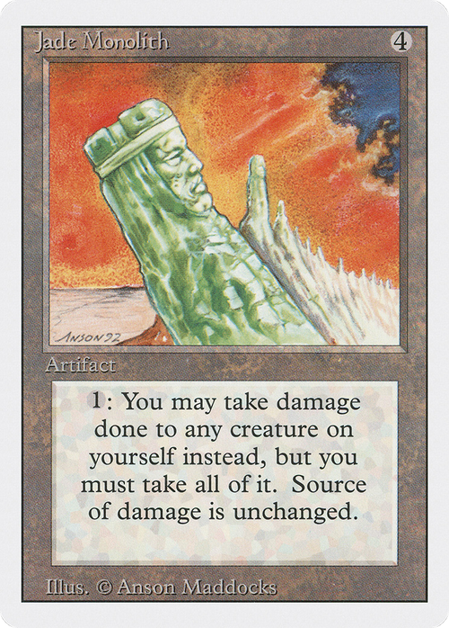 Jade Monolith (3ED-) - Revised Edition