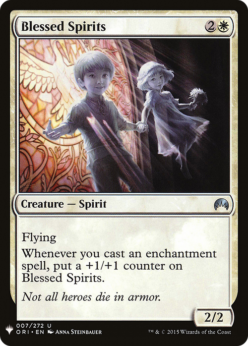 Blessed Spirits (LIST-ORI-7) - The List