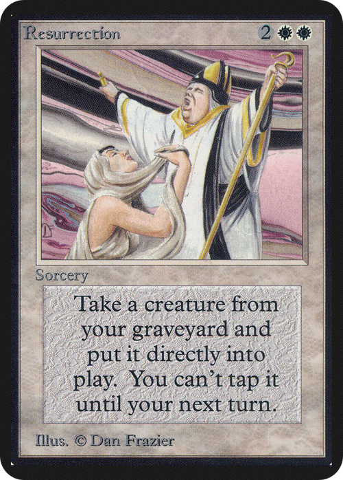 Resurrection (LEA-) - Limited Edition Alpha