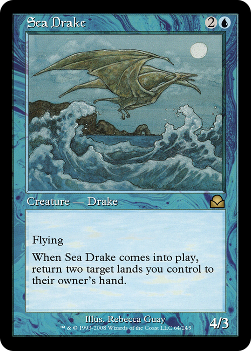 Sea Drake (ME2-064) - Masters Edition II Foil
