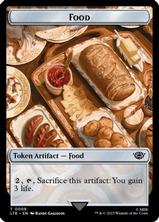 Food Token (0009) (LTR-009) - The Lord of the Rings: Tales of Middle-earth