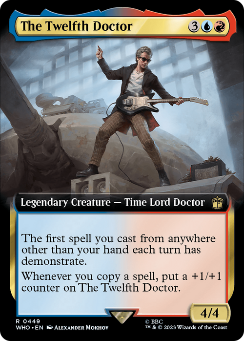 The Twelfth Doctor (Extended Art) (WHO-449) - Doctor Who: (Extended Art)