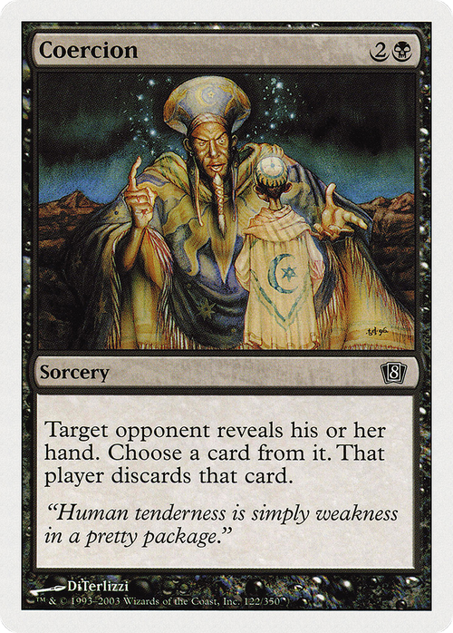 Coercion (8ED-122) - 8th Edition Foil