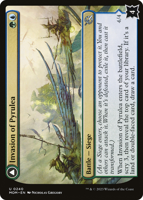 Invasion of Pyrulea (MOM-240) - March of the Machine Foil