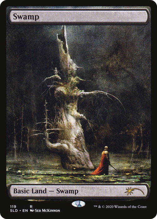 Swamp (119) (Seb Mckinnon) (SLD-119) - Secret Lair Drop Foil