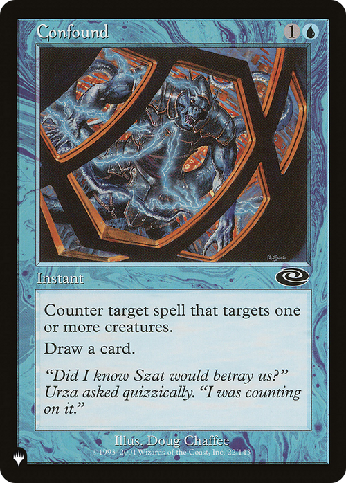 Confound (LIST-PLS-22) - The List