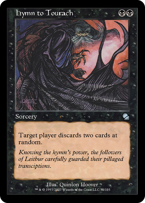 Hymn to Tourach (ME1-073) - Masters Edition Foil