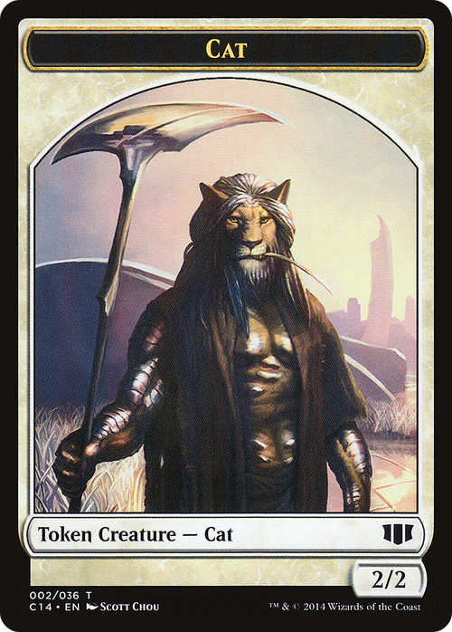 Cat (TC14-002) - Commander 2014 Tokens