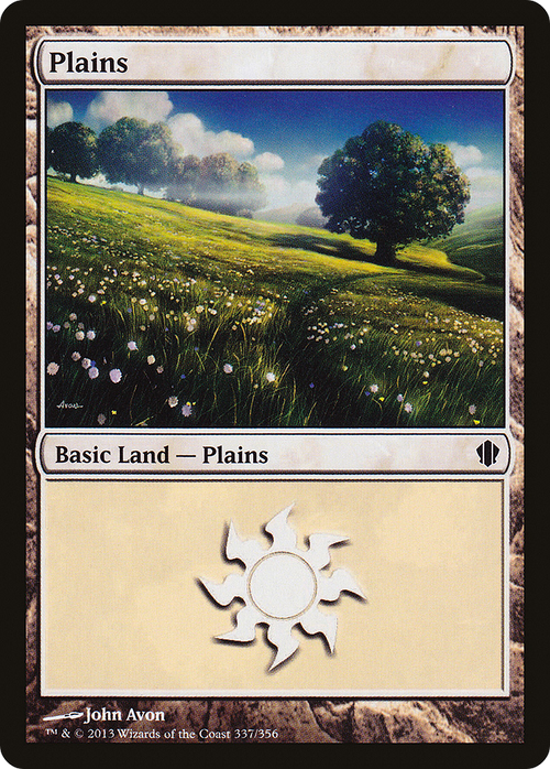 Plains (337) (C13-337) - Commander 2013
