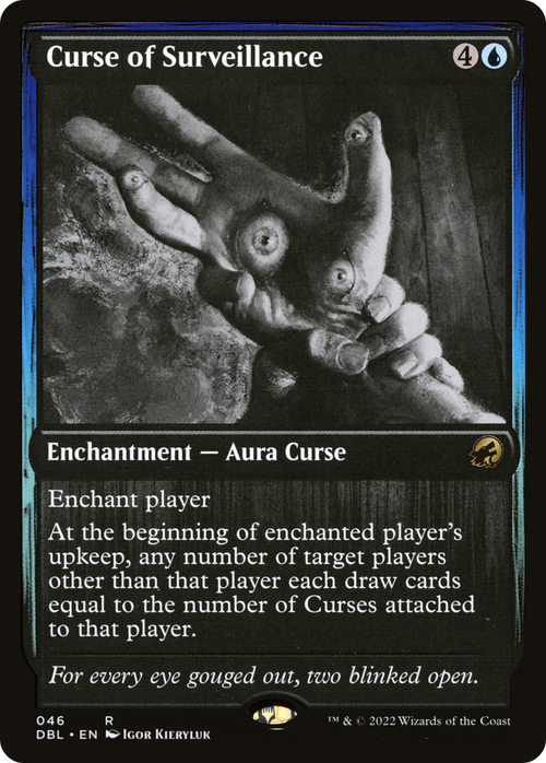 Curse of Surveillance (DBL-046) - Innistrad: Double Feature Foil