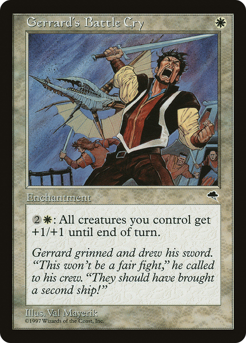Gerrard's Battle Cry (TMP-021) - Tempest