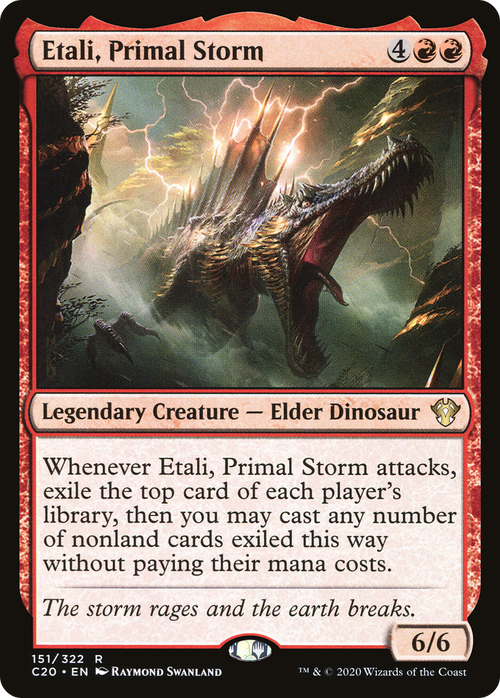 Etali, Primal Storm (C20-151) - Commander 2020
