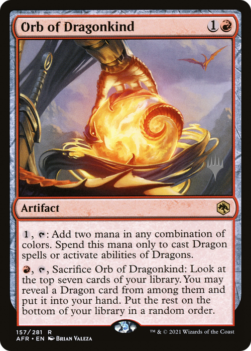 Orb of Dragonkind (PPAFR-157P) - Adventures in the Forgotten Realms Promos Foil