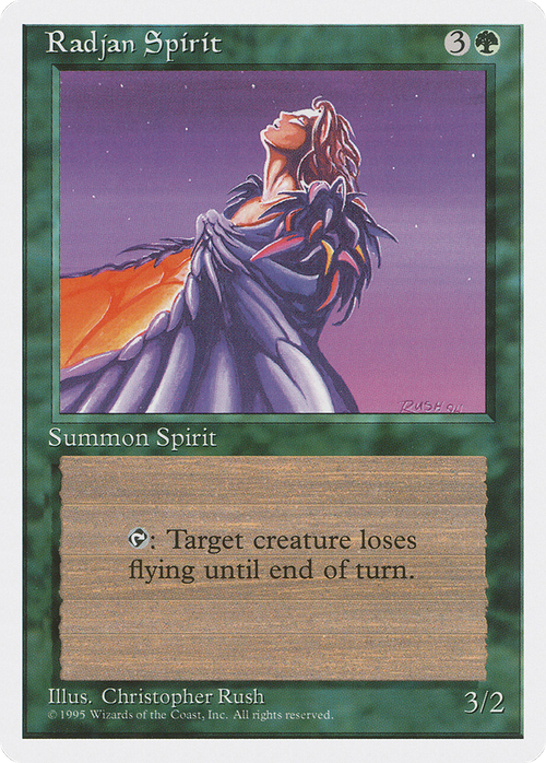 Radjan Spirit (4ED-) - Fourth Edition