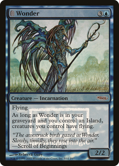 Wonder (FNM-005) - Friday Night Magic 2007: (tombstone) Foil