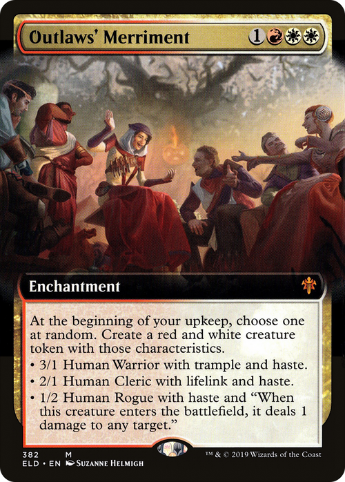 Outlaws' Merriment (Extended Art) (ELD-382) - Throne of Eldraine: (Extended Art)