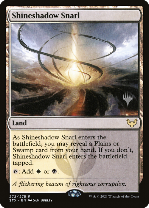 Shineshadow Snarl (PPSTX-272P) - Strixhaven: School of Mages Promos