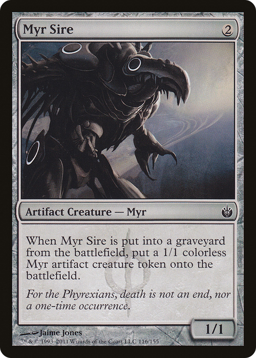 Myr Sire (MBS-116) - Mirrodin Besieged