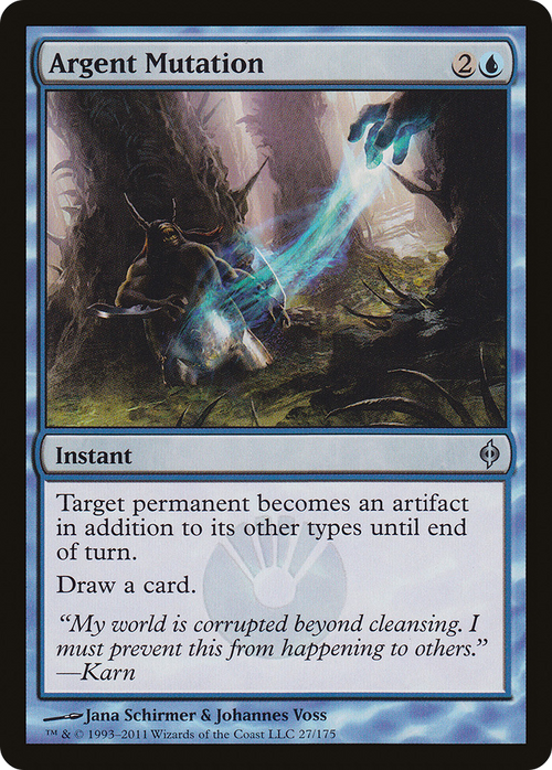 Argent Mutation (NPH-027) - New Phyrexia