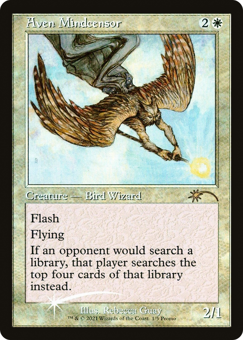 Aven Mindcensor (Retro Frame) (WPN-001) - Love Your LGS 2021 Foil