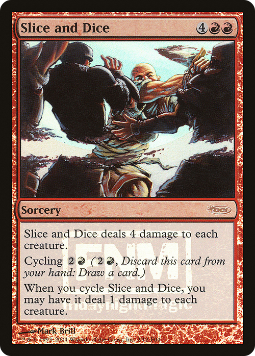 Slice and Dice (FNM-002) - Friday Night Magic 2004 Foil