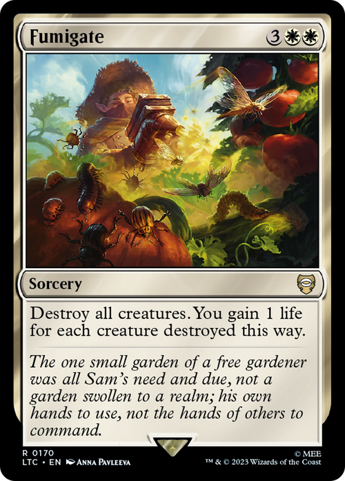 Fumigate (LTC-170) - Tales of Middle-earth Commander