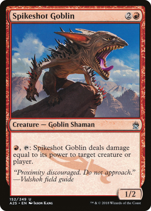 Spikeshot Goblin (A25-152) - Masters 25