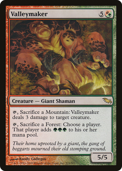 Valleymaker (SHM-221) - Shadowmoor