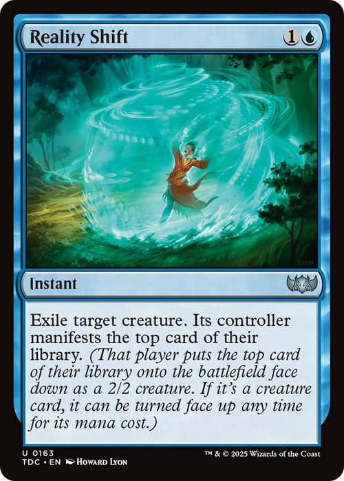Reality Shift (TDC-163) - Commander: Tarkir: Dragonstorm