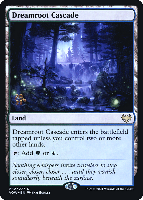 Dreamroot Cascade (PRE-262) - Innistrad: Crimson Vow Promos Foil